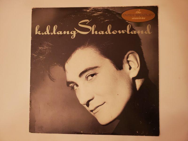 k.d. lang Shadowland vinyl record